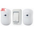 HFG105T1R2 Wireless Digital Doorbell with 2 receivers