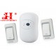 HFG105T2R1 Wireless Digital Doorbell with 2 Transmitters