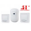 HFG205T2R1 Wireless Digital Doorbell with 2 Transmitters